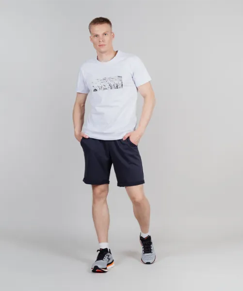Футболка Nordski Simple Logo White (46, White, , , , , )
