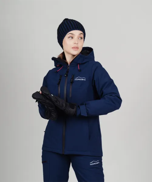 Горнолыжная куртка Nordski Lavin 2.0 Dress Blue W (38-S, DRESS BLUE, , , , , )