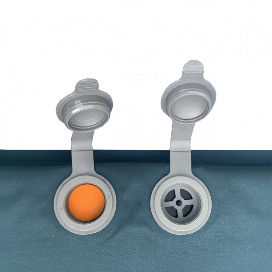 QUICK COMFORT MAT самонадувающиеся коврики (серо-синий,192х66х5 см)