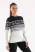 Термобелье футболка COZY FAIRISLE CREW NECK женская (L, 020 Black, , , , , )