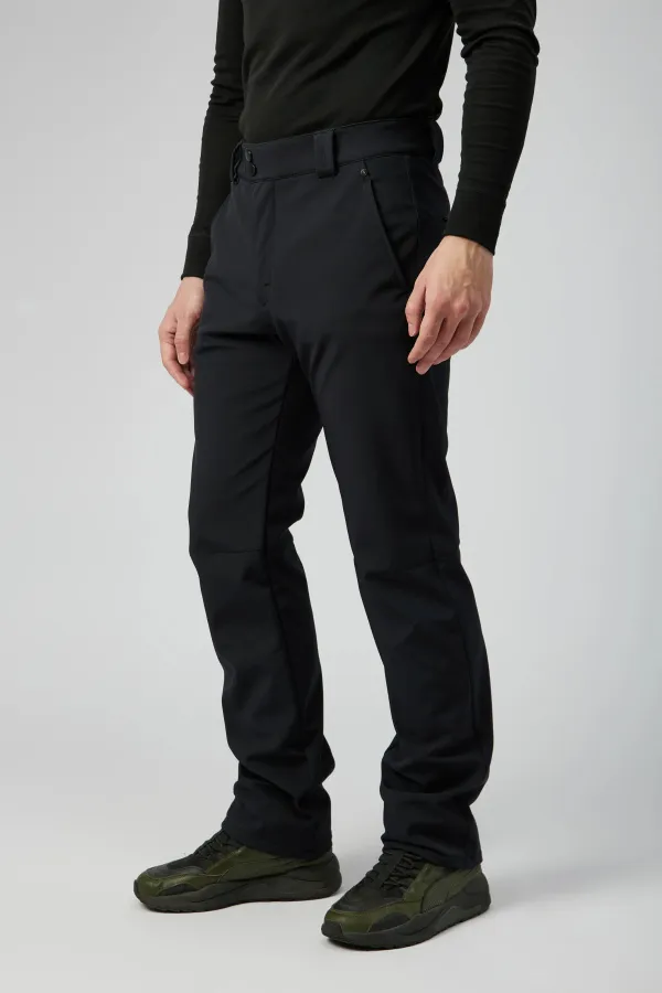 *Брюки 24-24902 Soft Shell муж. (48, 10 Черный, 176, , , , )