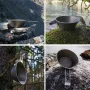 King Camp ca2013 300ml titanium sierra cup ковшик со складными ручками