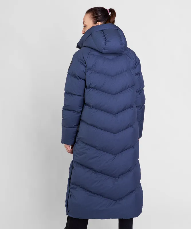 Пальто пуховое Ester VI Женское (XL, 9700/деним, , , , , )