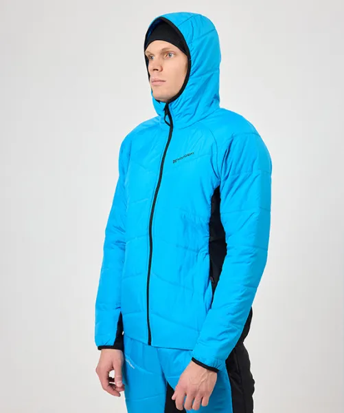 Куртка Nordski Hybrid Warm 2.0 Light Blue/Black (48-M, Light Blue/Black, , , , , )