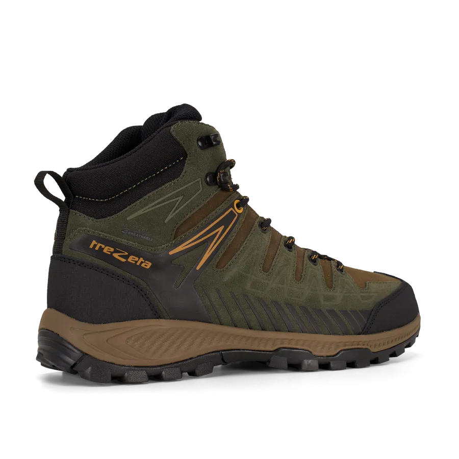 Ботинки THUNDER LEATHER MID WP (43.5, DARK GREEN / HONEY, , , , , )