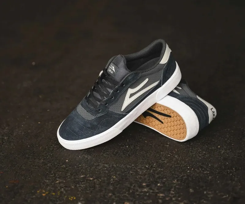Кеды Lakai Cambridge (42, CHARCOAL SUEDE/WHITE, , , , , )