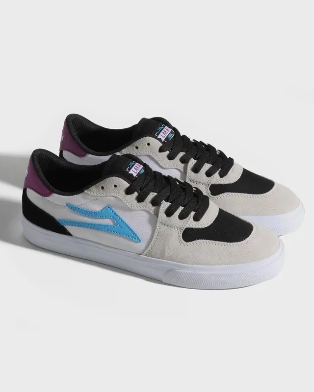 Кеды Lakai York (43, WHITE/BLACK SUEDE, , , , , )