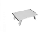 2401 MINI ALUNIUM TABLE S стол скл. алюм (серебристый)