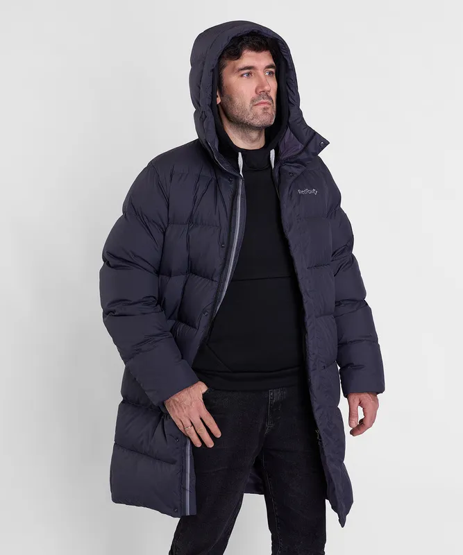 Пальто пуховое Narvik II Мужское (S, 9700/деним, , , , , )
