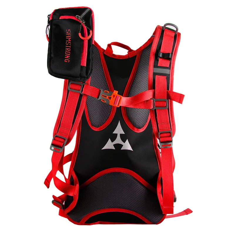 B0462 CYCLING BAG Рюкзак (черный/зеленый)